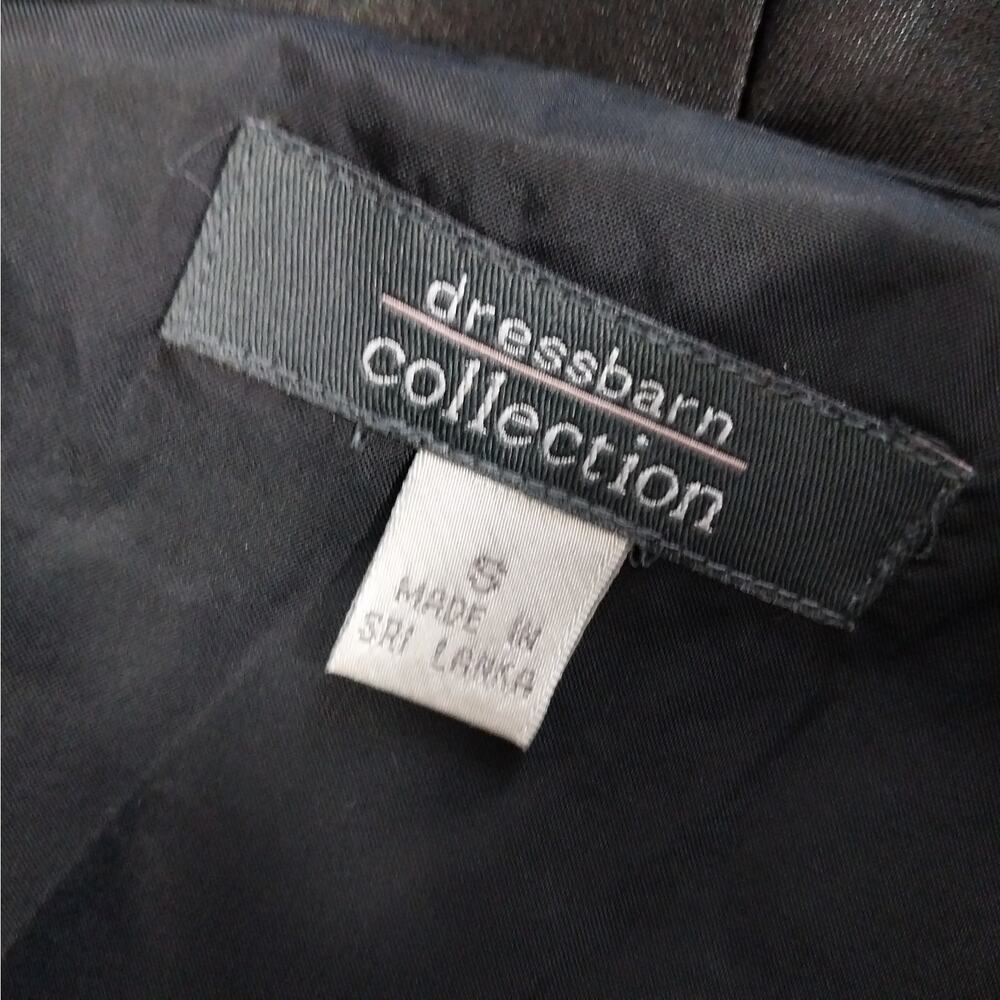 Dressbarn Black Sheer Sleeve Blouse - Picture 6 of 9
